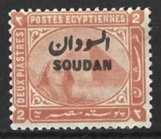 SUDAN....QUEEN VICTORIA..(1837-01.)......2p......SG7......(CAT.VAL.£80..).........MH.... - Sudan (...-1951)