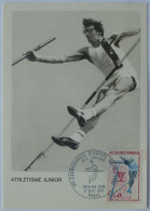 ATHLETISME JUNIOR / Saut à La Perche - Championnats Europe 1970 - Carte Philatélique - Athlétisme