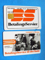 CHIP Phonecard Denmark Danmont Bs Betalings Service 100 Kroner 11.02 - Dänemark