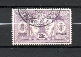 New Hebrides 1912 Old 2 Franc Definitive Stamp (Michel 56) Nice Used - Unused Stamps