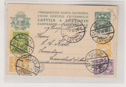 LATVIA KULDIGA  1926 Nice Postal Stationery To Germany - Lettland