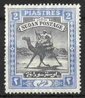 SUDAN..QUEEN VICTORIA..(1837-01.).....CAMEL.....2p......SG15....(CAT. VAL.£45..).....SOME GUM LOSS........MH... - Sudan (...-1951)