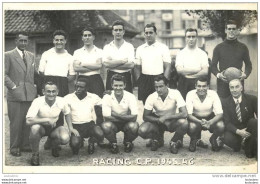 75 PARIS EQUIPE DE FOOTBALL DU RACING CLUB DE PARIS 1945-1946 - Otros & Sin Clasificación