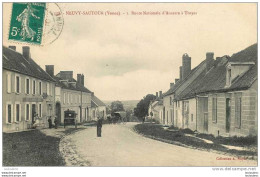 89 NEUVY SAUTOUR ROUTE NATIONALE D'AUXERRE A TROYES - Neuvy Sautour