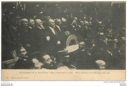 57 METZ LE PRESIDENT DE LA REPUBLIQUE  POINCARE  8 DECEMBRE 1918  PLACE D'ARMES ET TRIBUNE OFFICIELLE - Ereignisse