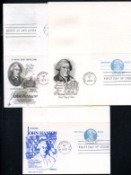 UY23 3 Postal Cards With Reply FDC 1972 - 1961-80