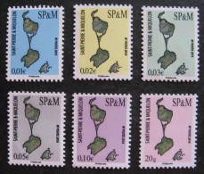 Saint Pierre Et Miquelon - YT N° 1151 à 1156 ** - Neuf Sans Charnière - 2016 - Unused Stamps