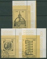 Vatikan 1972 Baumeister Donato Bramate Peterskirche 596/98 Ecke Gestempelt - Used Stamps