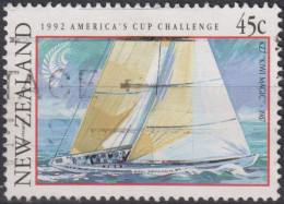 1992 Neuseeland ° Mi:NZ 1211, Sn:NZ 1085, Yt:NZ 1155, Kiwi Magic, 1992 Americas Cup Challenge - Gebraucht