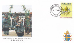SOUTH AFRICA Cover 7-63,popes Travel 1995 - Papi