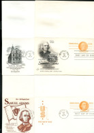 UY24 4 Postal Cards With Reply FDC 1973 - 1961-80