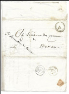 REGNO DI SARDEGNA , LETTERA DA CAIRO MONTENOTTE PER MALLARE , 1865 . - Sardinien
