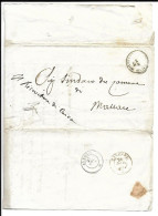 REGNO DI SARDEGNA , LETTERA DA CAIRO MONTENOTTE PER MALLARE , 1865 . - Sardinia