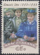 1993 Neuseeland ° Mi:NZ 1279, Sn:NZ 1151, Yt:NZ 1223, First Vote, Centenary Of Women's Suffrage - Oblitérés