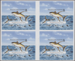 Ascension: 2001/2006. Collection Containing 230 IMPERFORATE Stamps (inclusive Ma - Ascensión