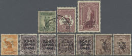 Australia In Japan: 1946/1947, Largely MNH (few Mounted Mint/used) On Stock Card - Japan (BCOF)