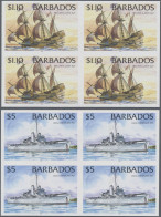 Barbados: 1994/2007 Collection Containing 1502 IMPERFORATE Stamps (inclusive Som - Barbados (1966-...)