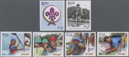 Fiji: 2007/2008. Collection Containing 124 IMPERFORATE Stamps (inclusive S/s) Co - Fiji (...-1970)