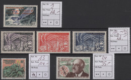 French Antarctic: 1955/2002: More Than 300 Mint Stamps On 58 Stock Cards, From F - Cartas & Documentos