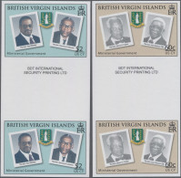 Virgin Islands: 2002/2012. Collection Containing 372 IMPERFORATE Stamps (inclusi - Iles Vièrges Britanniques