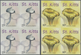 St. Kitts: 2010/2015. Collection Containing 26 IMPERFORATE Stamps Concerning The - St.Christopher-Nevis-Anguilla (...-1980)