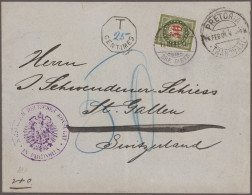 South Africa: 1900/1939: Collection Of 23 Covers, Postcards And Postal Stationer - Cartas