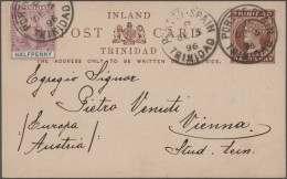 Trinidad+Tobago - Postal Stationery: 1890/1910's: 26 Postal Stationery Items Inc - Trindad & Tobago (1962-...)