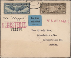 United States: 1900/1960 (ca.), Mehr Als 150 Briefe, Neben FDC Reichlich Zensier - Storia Postale