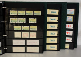 World Wide: 1976/1996, MACHINE LABELS/AUTOMATED VENDING STAMPS, Almost Exclusive - Collections (sans Albums)