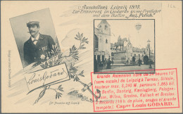 Balloon Mail: Ab 1910 (ca), Sammlung Im Ringalbum, Mit Ca 100 Belegen, Sehr Viel - Montgolfier