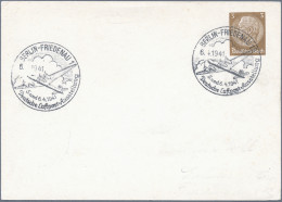 Air Mail: 1910/1990 (ca.), Lot Of Apprx. 140 Thematic Covers/cards, Not Flown Ma - Otros & Sin Clasificación