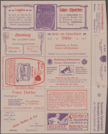 Thematics: Advertising Postal Stationery: 1872/1920 Ca., Dt.Reich Und Gebiete, G - Autres