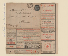Thematics: Advertising Postal Stationery: 1873/1900 Ca., France, Interesting Col - Autres