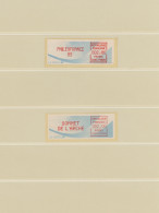 Thematics:  Postal Mecanization: 1970's-1990's Ca.: Collection Of Coil Stamps Fo - Posta