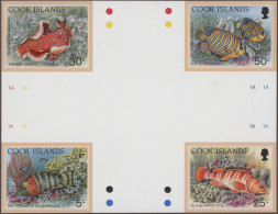 Thematics: Animals-sea Animals: 1994, Cook Islands. Lot With 16 Sets Of 10 Stamp - Vie Marine