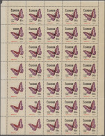 Thematics: Animals-butterflies: 1969/1970, Ecuador, Butterflies 10c. And 80c., T - Vlinders