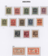 Andorra - Spanish PO: 1928-2019 Near To Complete Mint Collection On Pages In A B - Other & Unclassified