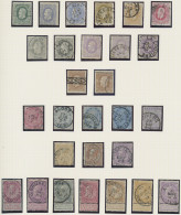 Belgium: 1865/1918, Comprehensive Used And Mint Collection Of Semi-classic Issue - Collections