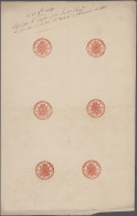 Belgium - Specialities: 1850, Fiscal Stamp "EFFETS DE COMMERCE", Circular Crowne - Altri