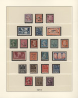 France: 1927/1933, A Decent MNH Collection On Lindner Hingeless Album Pages, Com - Collezioni