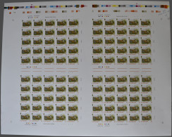 Guernsey: 1993. Complete Set (10 Values) In IMPERFORATE Printing Sheets Of 200 S - Guernesey