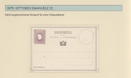 Italy - Postal Stationary: 1874/2000 (ca), Six Folders Postal Stationery Cards, - Stamped Stationery