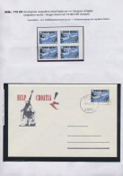 Croatia: 1991, Extraordinary MNH Specialised Collection Of Postage And Charity T - Croatie