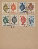 Liechtenstein: 1900/1955, Partie Von Fünf Briefen Und Karten Ab Einmal Vorläufer - Verzamelingen