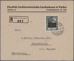 Liechtenstein - Dienstmarken: 1932/1936, Dienstmarken I 5 Rp.- 1.20 Fr. , Sauber - Official