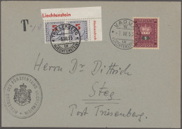 Liechtenstein - Dienstmarken: 1950/1976, Umfangreiche Sammlung Der 3 Verschieden - Oficial