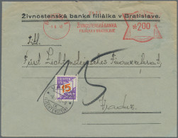 Liechtenstein - Portomarken: 1926/1940, Portomarken II, 5-40 Rp.Ziffer Im Band A - Taxe