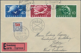 Liechtenstein - Portomarken: 1948/1953, Portomarken III, Ziffer Mit Posthorn 5 - - Postage Due