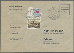 Liechtenstein - Portomarken: 1949/1954, Portomarken III, Ziffer Mit Posthorn 5-1 - Impuesto