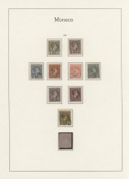 Monaco: 1885/1990, A Decent, Almost Exclusively Mint Collection In Three Lightho - Gebruikt